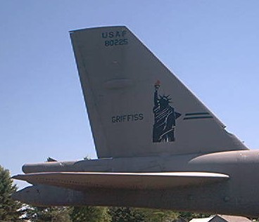 B-52 Bomber Tail Section