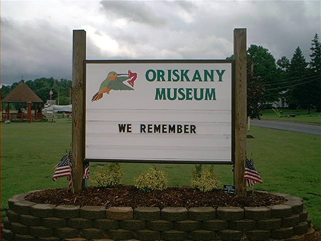Oriskanny Museum Plaque
